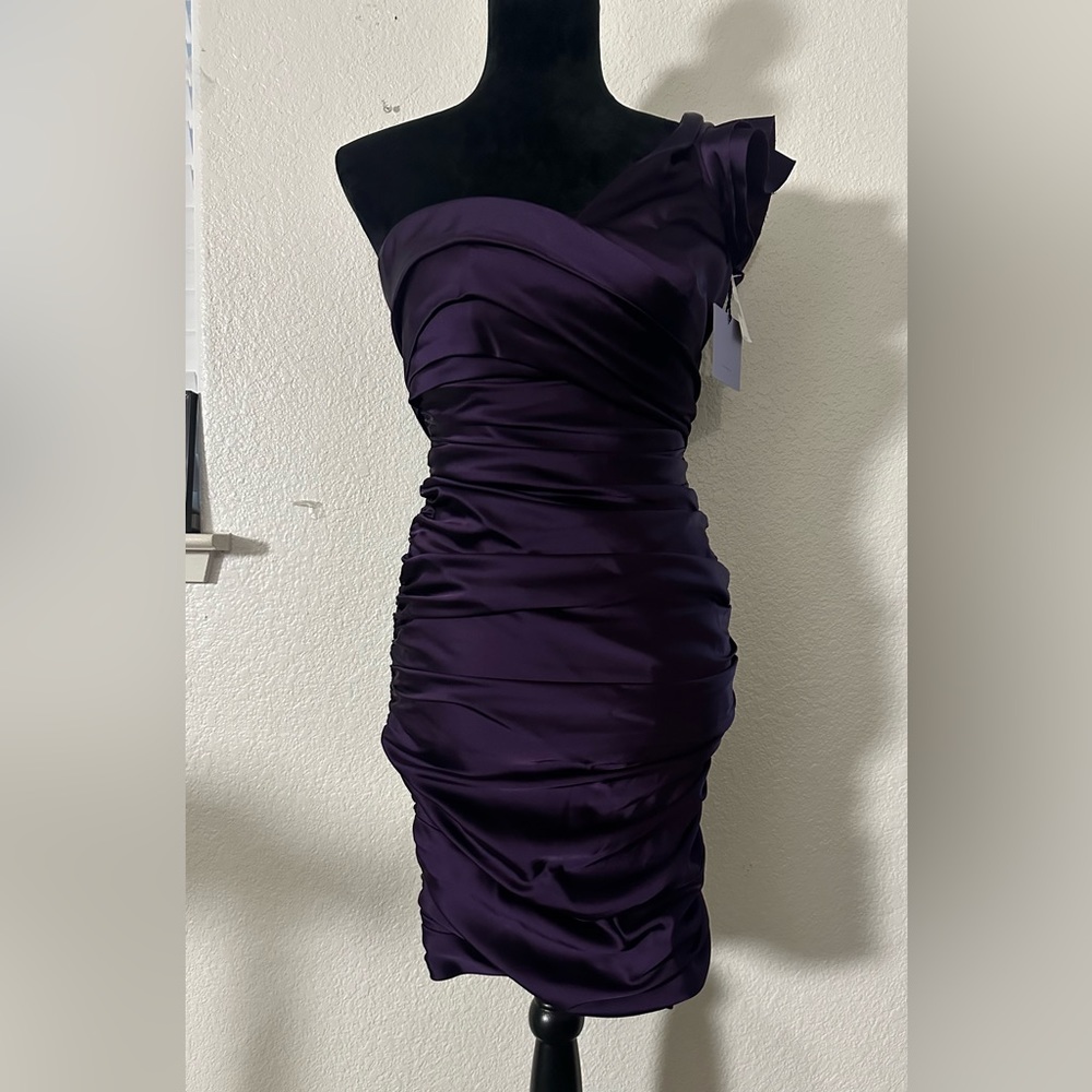 NWT Vera Wang purple dress 4